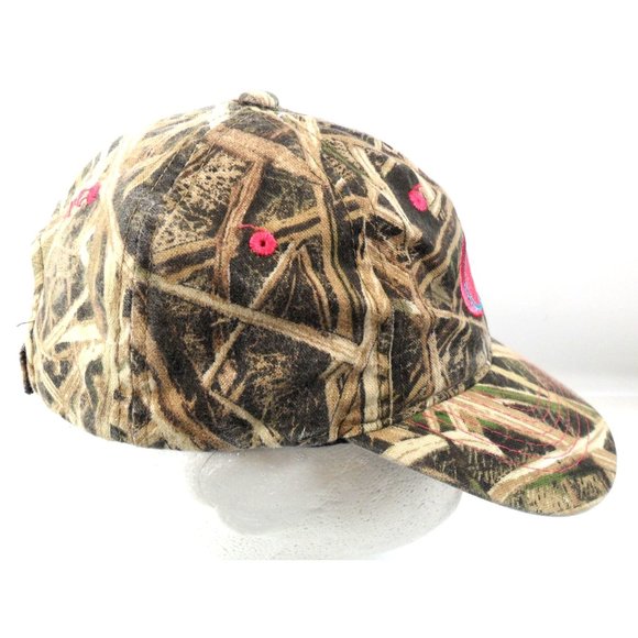 Mossy Oak Camouflage Womens Hat Strap Back Ball Cap - Picture 4 of 6